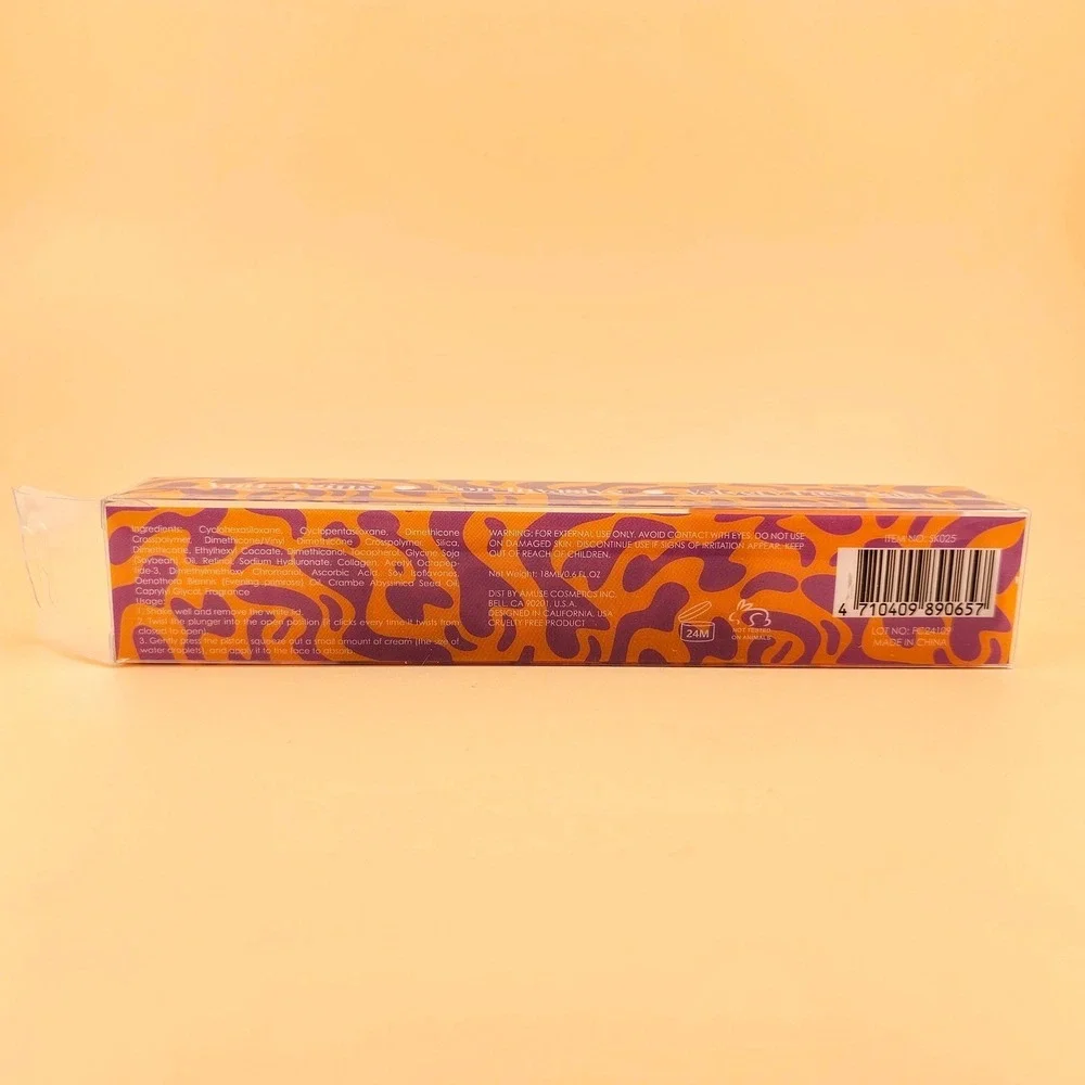 Vitamin C Velvety Face Balm AMUSE Anti-Aging Non-Invasive Skin Firmness - Picture 3 of 6